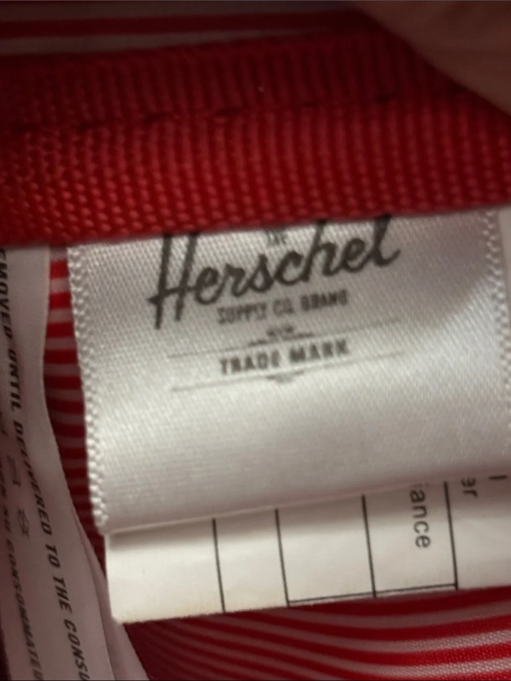 Herschel Black Mini Backpack